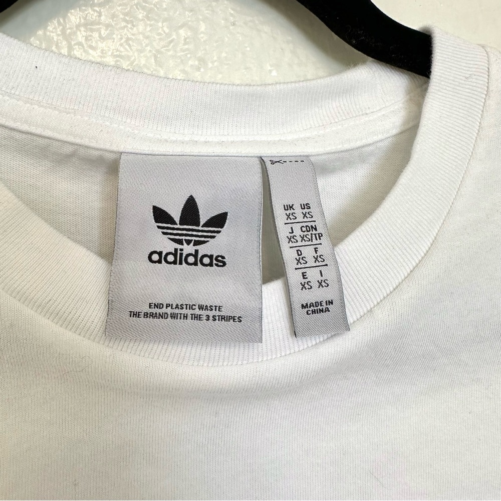 Adidas Club White Tee | Size Xs View 2